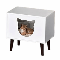 MESA AUXILIAR RILEY BLANCO - DIBA MUEBLES
