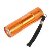 Linterna 9 LED Aluminio AAA Werken sin Pilas