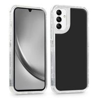 Case para Samsung S24, protección 360, 3 capas de protección, negro