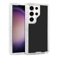 Case para Samsung S24 Ultra protección 360, 3 capas de protección, negro