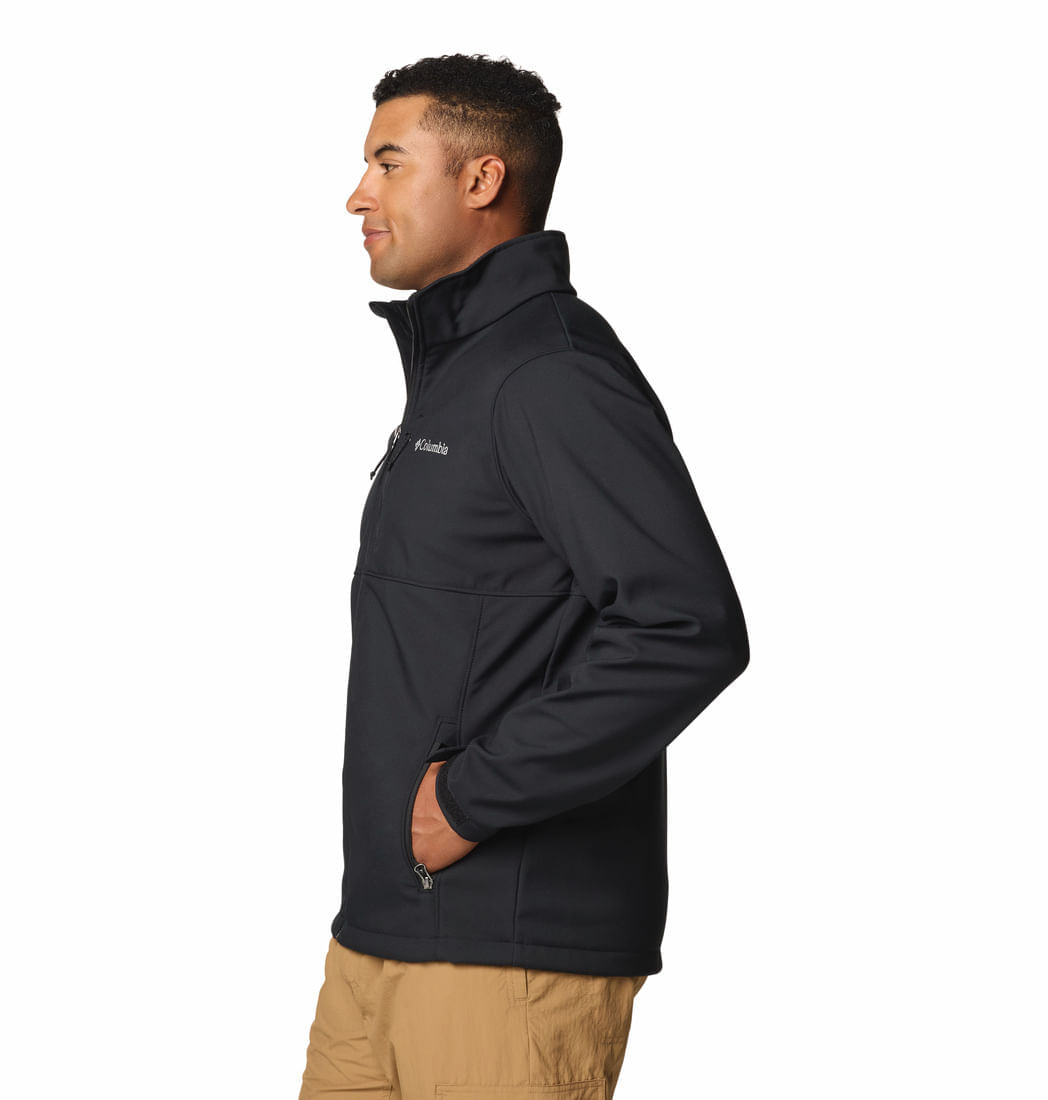 CASACA PARA HOMBRE SOFTSHELL ASCENDER™ NEGRO COLUMBIA
