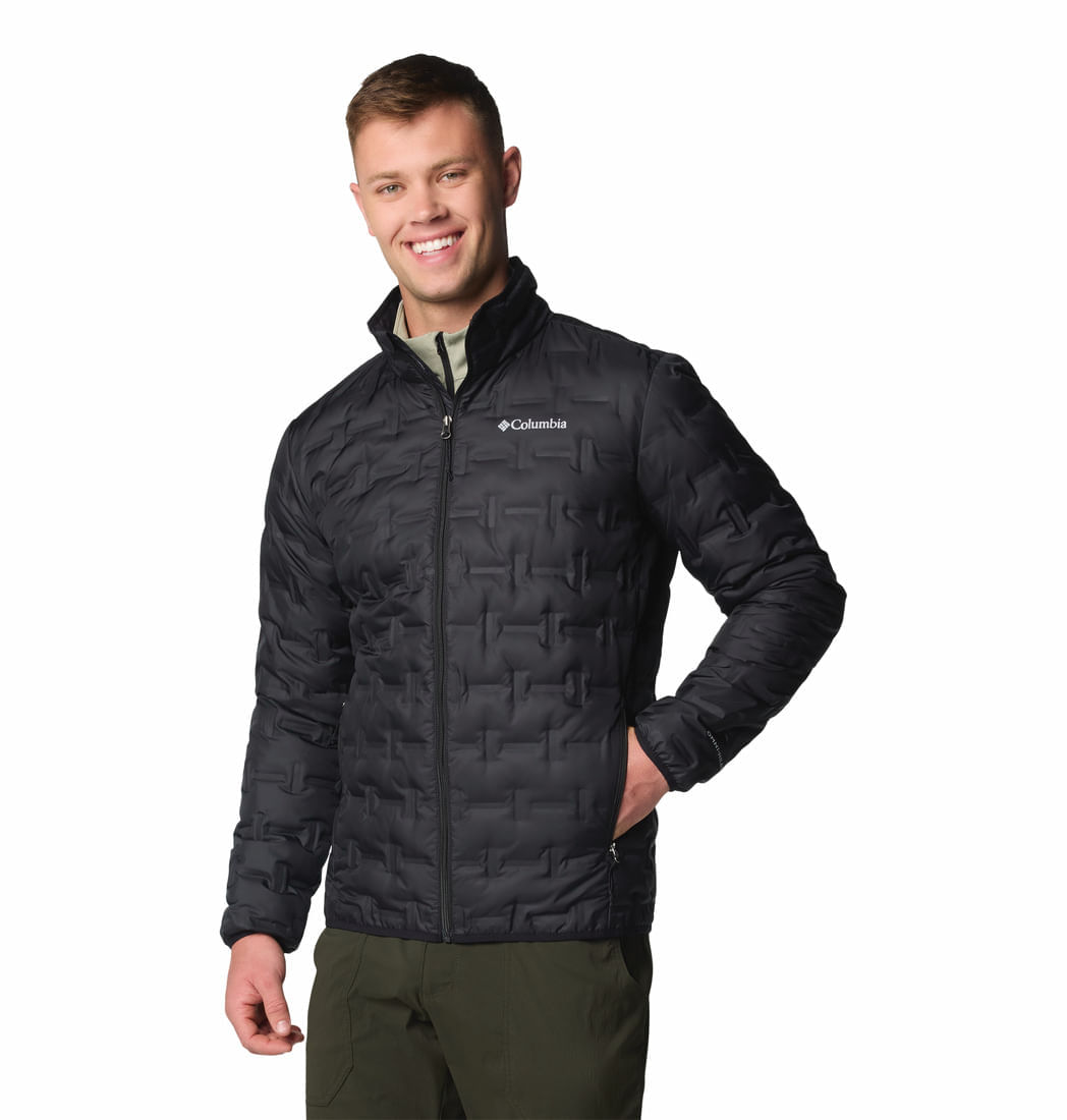 CASACA PARA HOMBRE DE PLUMAS RIDGE™ NEGRO COLUMBIA