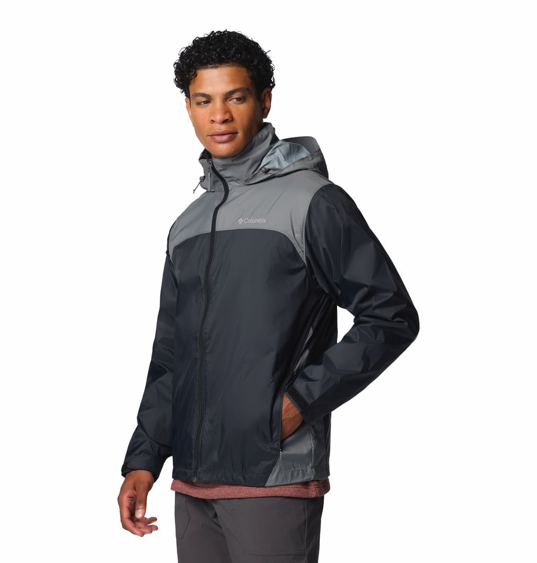 CASACA PARA HOMBRE IMPERMEABLE GLENNAKER LAKE™ II NEGRO COLUMBIA