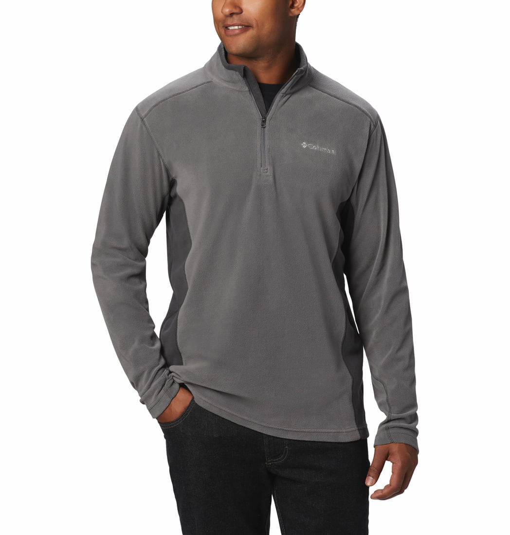 POLAR PARA HOMBRE 1/2 CIERRE KLAMATH RANGE™ GRIS COLUMBIA