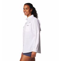 BLUSA PARA MUJER MANGA LARGA BAHAMA II BLANCO COLUMBIA