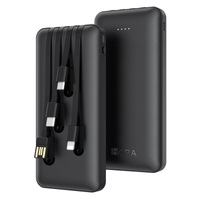 Bateria Portátil 10000 mAh 10.5W Max 1HORA