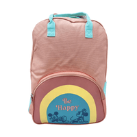Mochila Disney Be Happy - Salmón