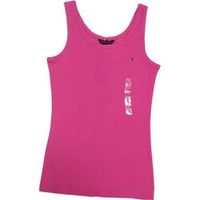 Camiseta sin manga o Bvd Tommy Hilfiger para Mujer - Fucsia