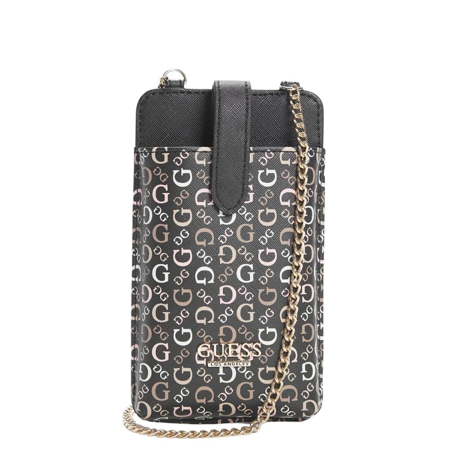 Cartera Porta Celular Guess Phone Crossbody - Negro