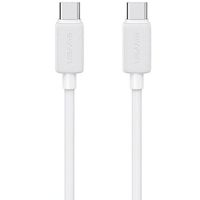 Cable de Carga USAMS Tipo C a Tipo C 60W 1m Blanco