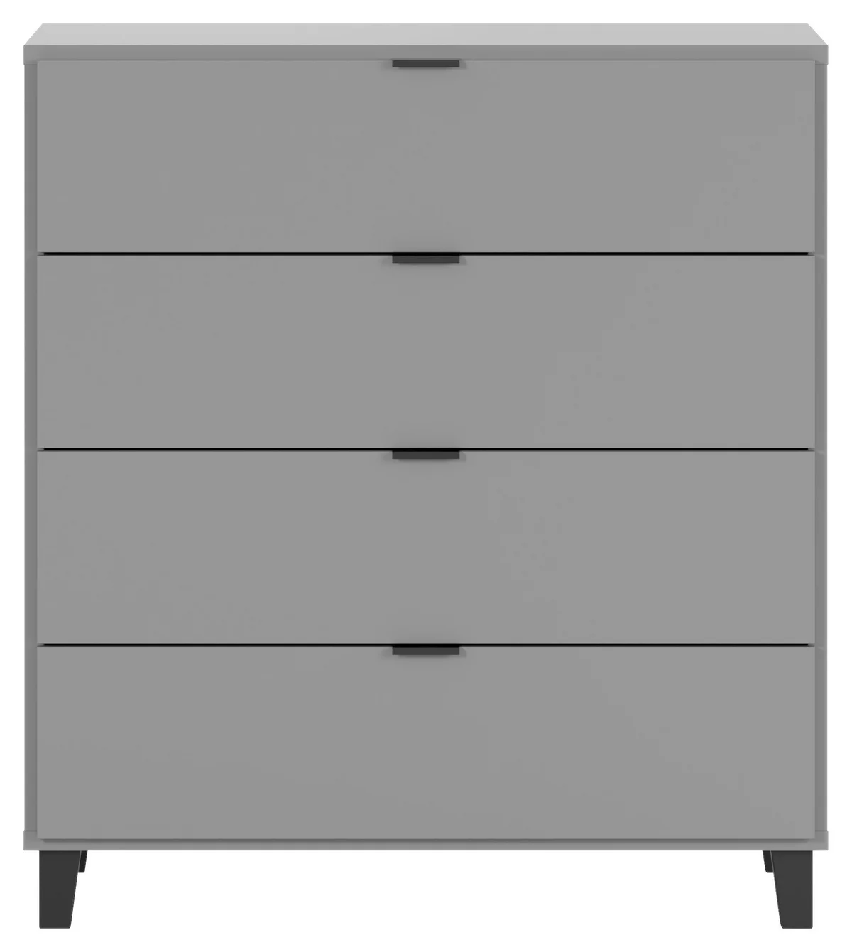Cómoda Clásica Mirasol color Gris 4 cajones TU MESITA