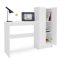 Escritorio VIVA HOME Con Armario Blanco