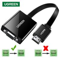 Adaptador Convertidor de HDMI a VGA UGREEN audio jack 3.5mm 60hz 40248