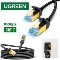 Cable de Red Cat 7 Ugreen Rj45 10Gbps 3 Metros PVC Patch Cord cobre