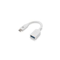 Adaptador HP USB Hembra a USB-C Macho HP011GB - Blanco