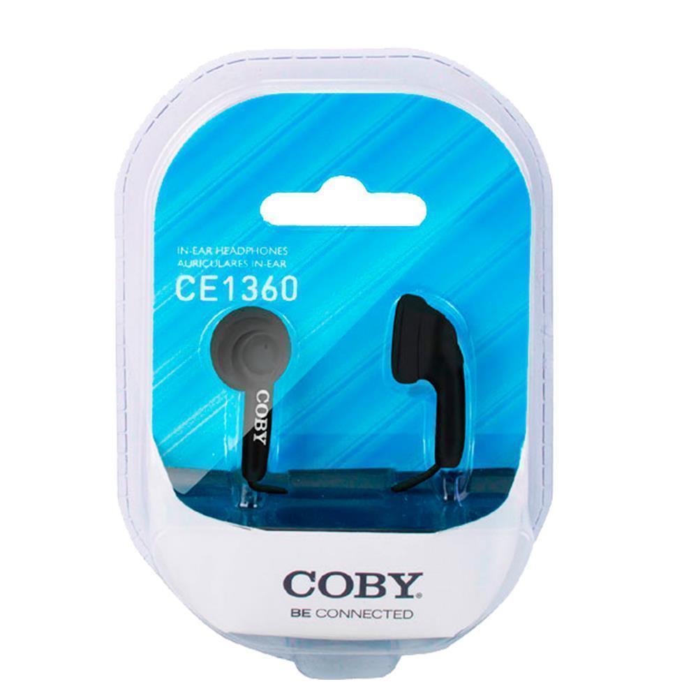 Audífono Coby In Ear CE1360BK - Negro