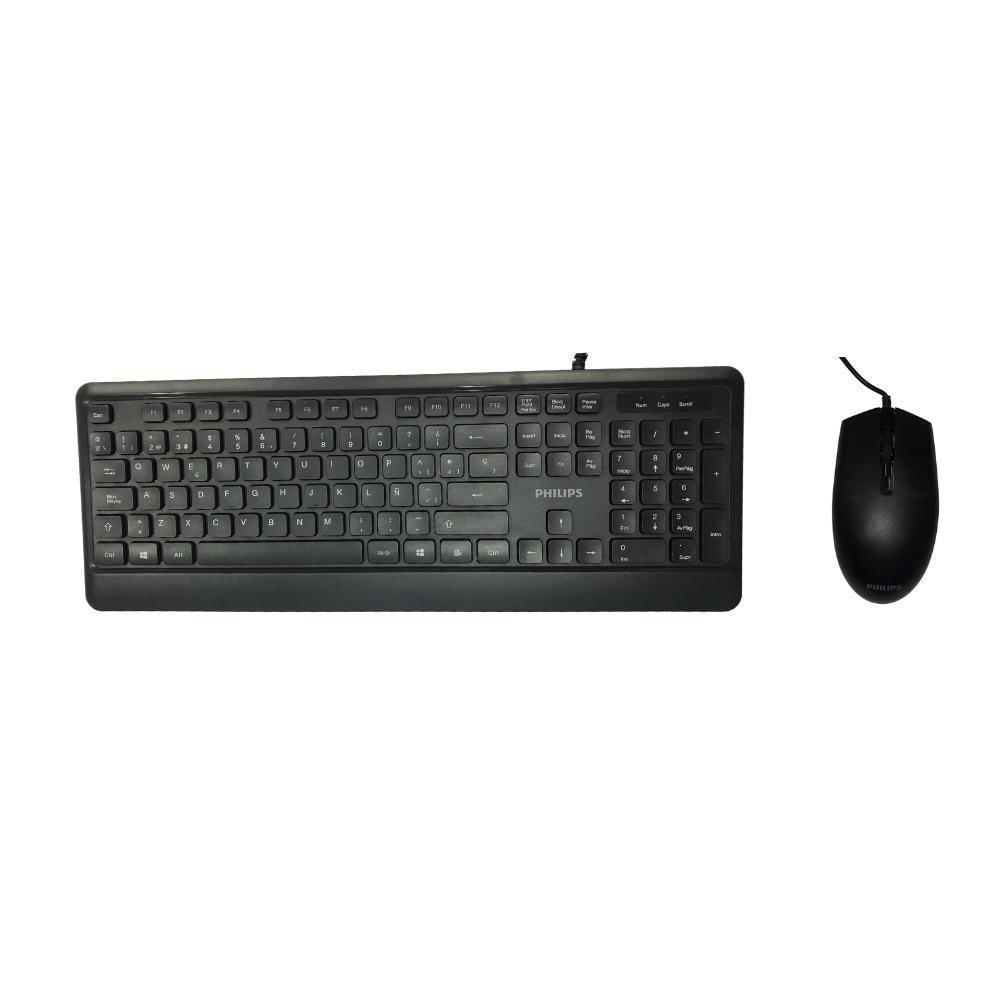 Combo 2 en 1 mouse y teclado alámbrico SPT6274 PHILIPS