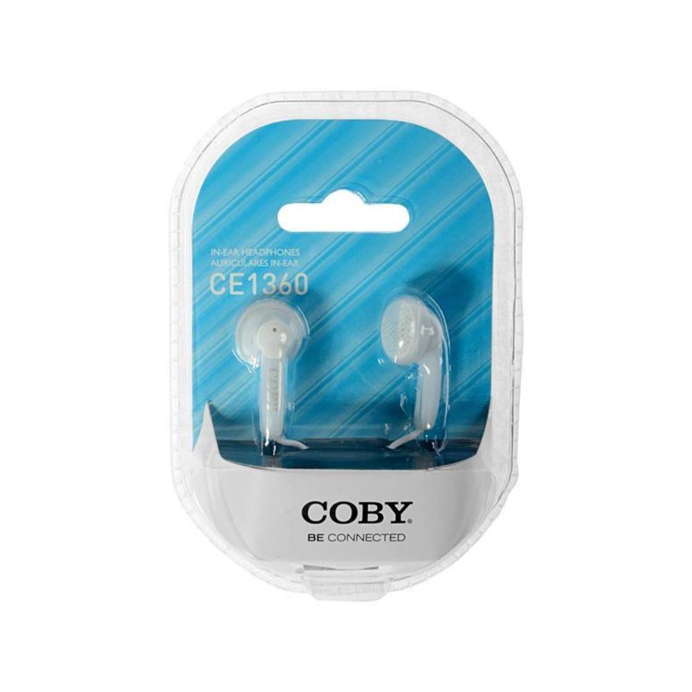 Audífono Coby In Ear CE1360WH - Blanco