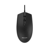Mouse Philips con cable negro SPK7204 - Negro