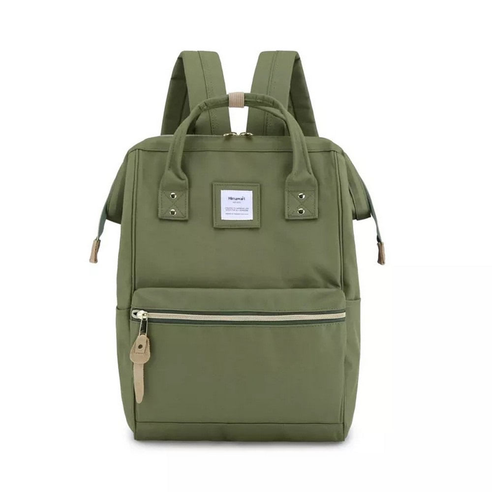 Mochila escolar o de viaje porta Laptop H9001-23 Verde Militar