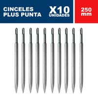 Cincel Plus Punta Bosch 250 mm Caja por 10 ECO