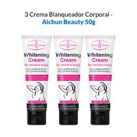 3 Crema Blanqueador Corporal - Aichun Beauty 50g