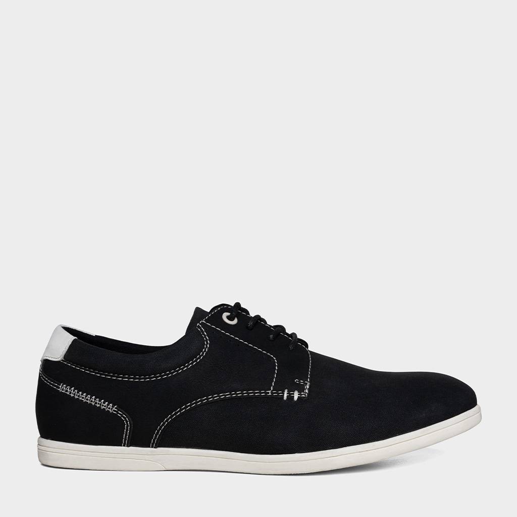 Zapatos Casuales Renzo Renzini Hombres Rch-Wo004 Negro