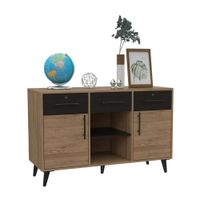 Archivador Bilbao Miel 75x116cm Tuhome | Incluye llave de seguridad