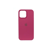 CASE DE SILICONA PARA IPHONE 13 PRO MAX COLOR VINO CLARO