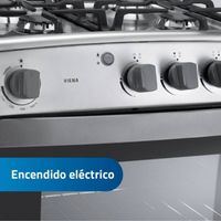 Cocina de Pie a Gas 4 Hornillas Indurama VIENA