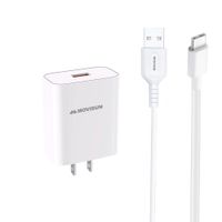 Cargador USB Tipo C MOVISUN MQC 20 USB 3.0 carga rapida 22.5W cable 1m