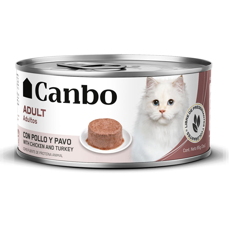 Canbo Paté Adultos Pollo y Pavo 85gr