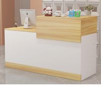 Counter de Recepción de Melamina  Malva 120cm