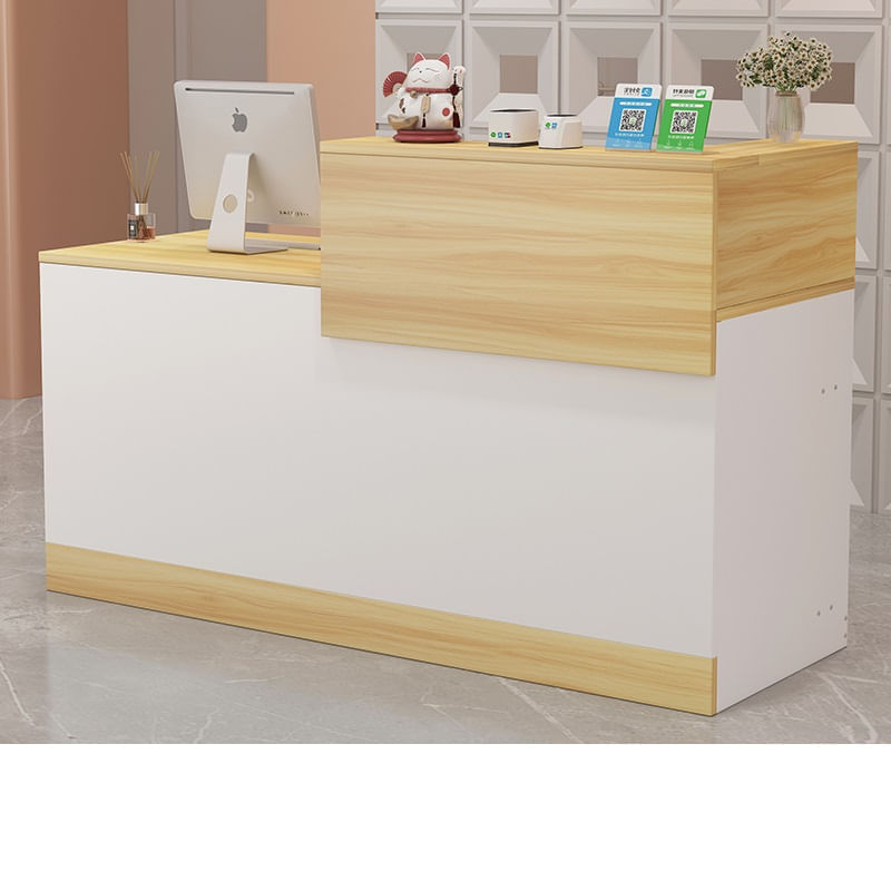 Counter de Recepción de Melamina Malva 120cm