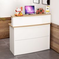 Counter de Recepción Moderno Malva 120cm