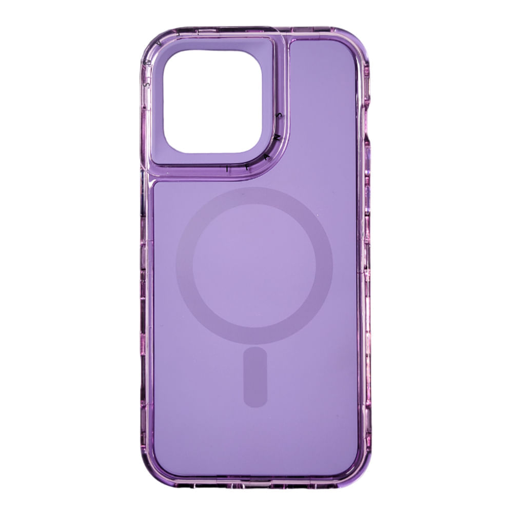 Case iPhone 15 Pro Max Case 360 Morado