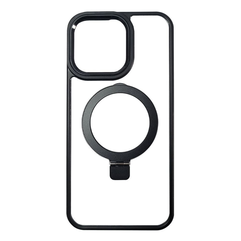 Case iPhone 15 Pro Case Con Soporte Negro