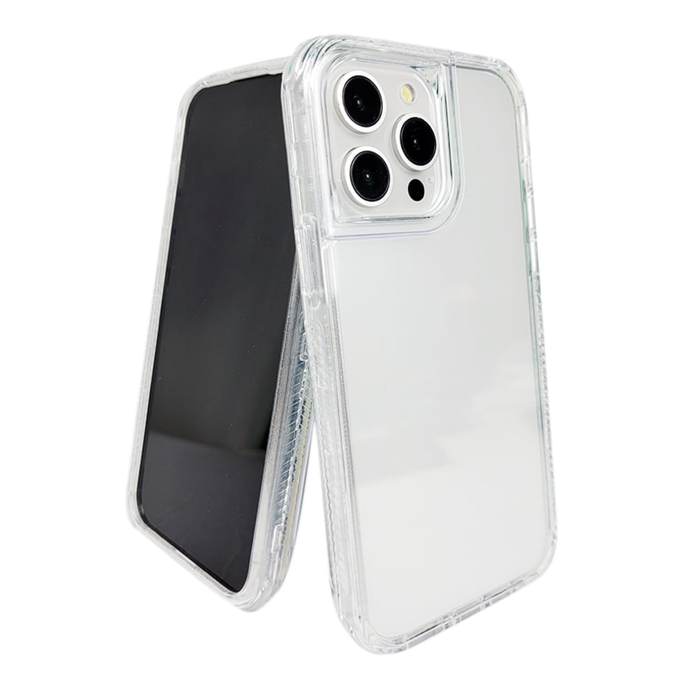 Case iPhone 15 Pro 360 Transparente