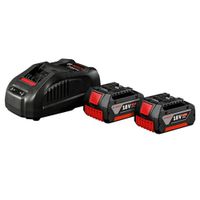 Kit 2Baterías + Cargador Bosch 18v 4.0 Ah