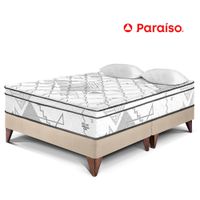 Cama Europea Pocket Advance King Champagne
