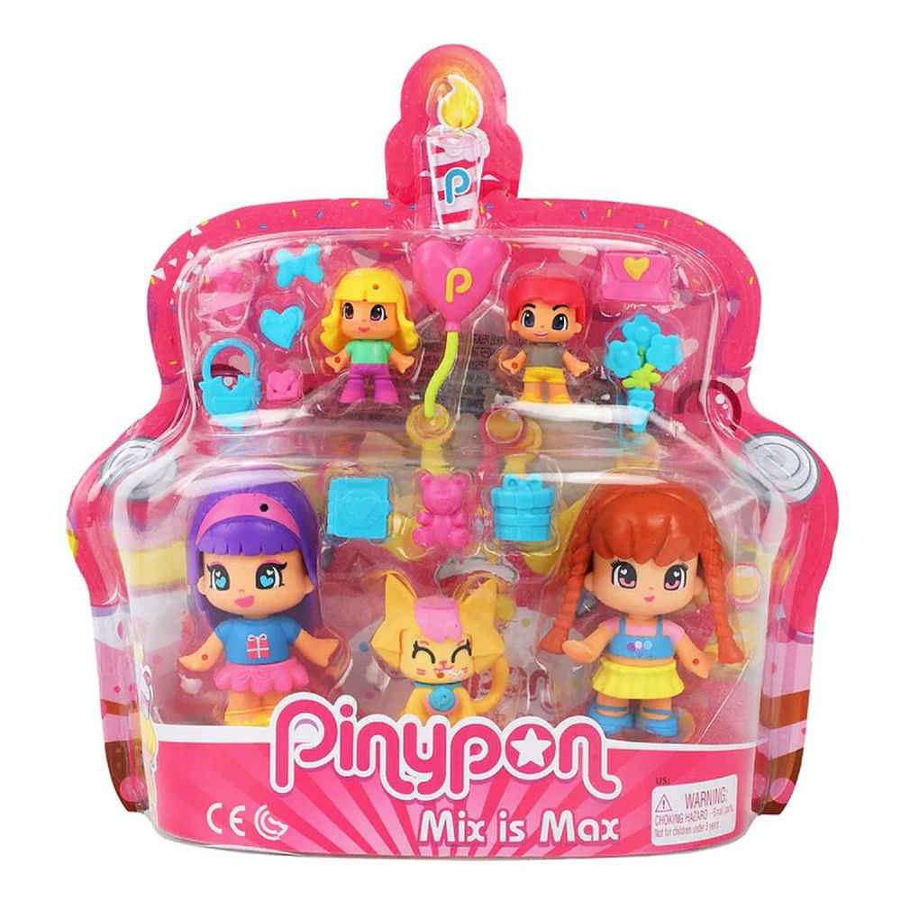 Set Pinypon Celebración De Cumpleaños