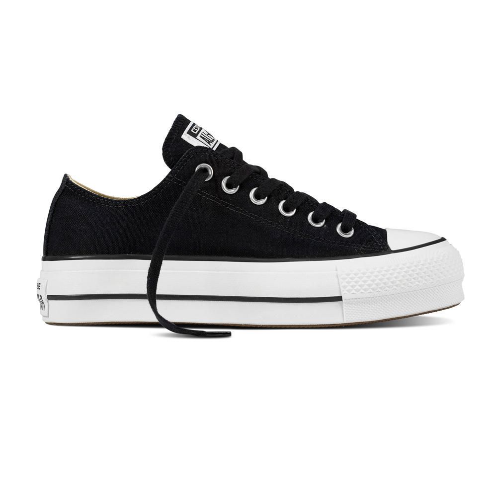 Zapatillas Urbanas Mujer Chuck Taylor All Star Platform Ox Negro