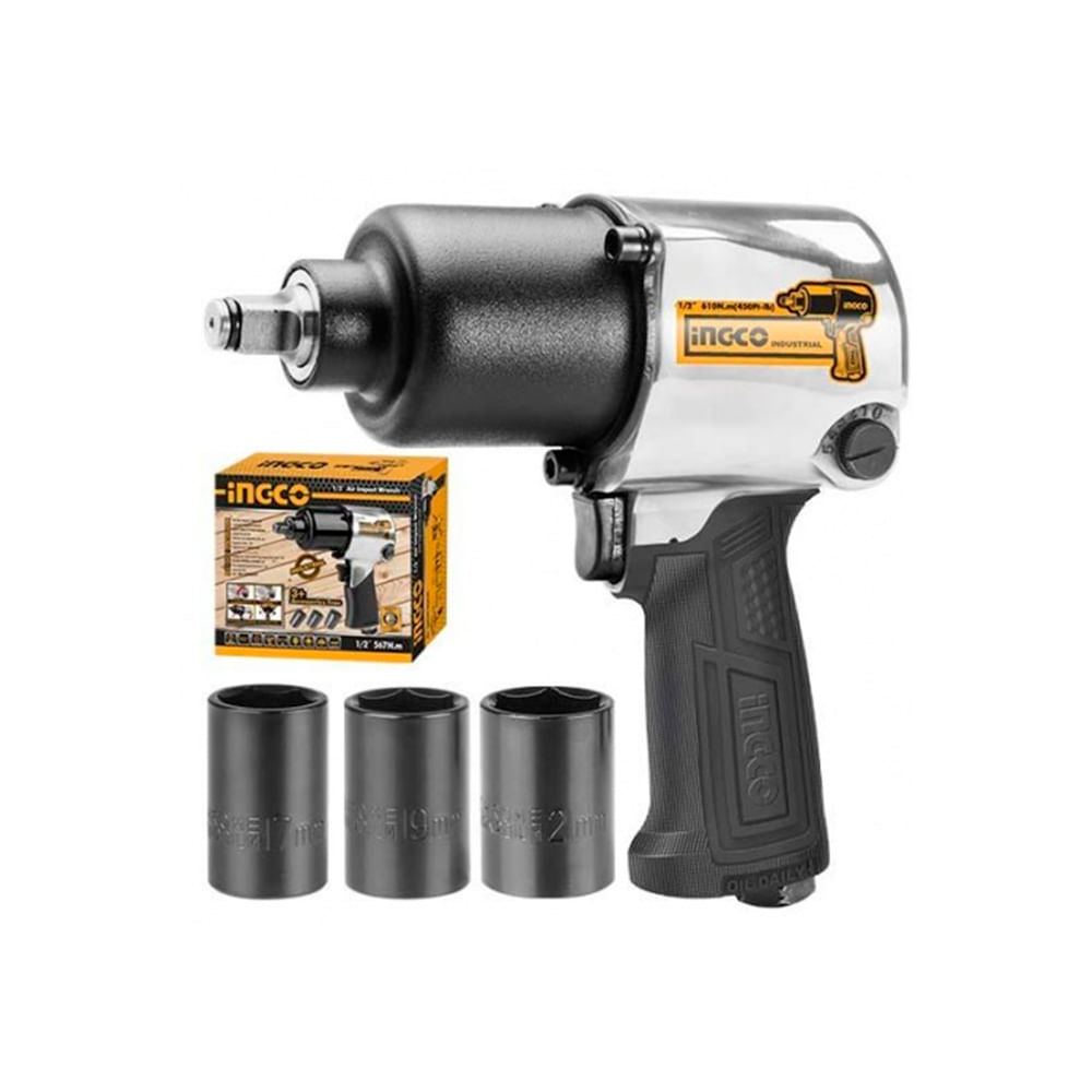 Pistola de Impacto Neumática Ingco AIW12562