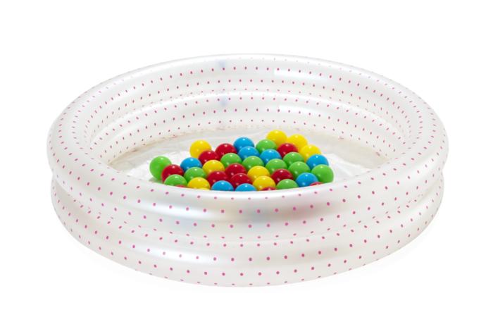 Piscina 2 Anillos Bestway 91X20cm Rosado