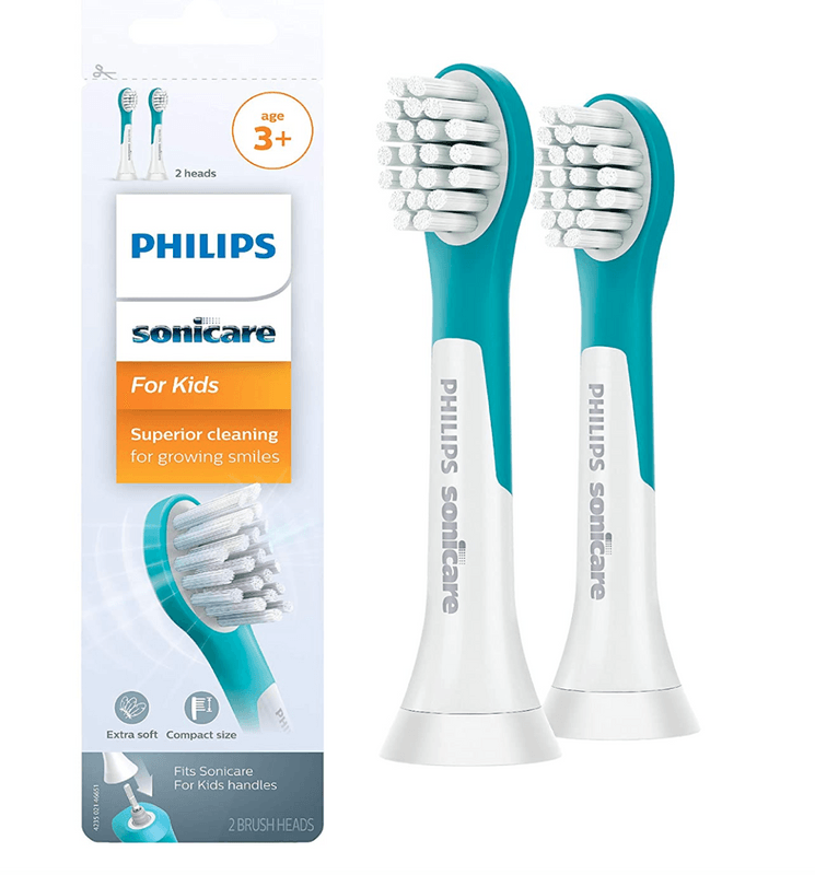 Cabezal de Repuesto de Cepillo Electrico Philips SONICARE NIÑOS Pack 2 Uni