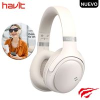 Audífono Bluetooth V53 Over-ear Havit H630BT  Beige
