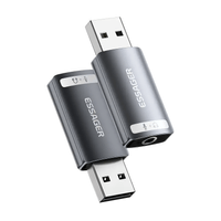 Tarjeta De Sonido Externa USB A 1 Entrada Jack Essager