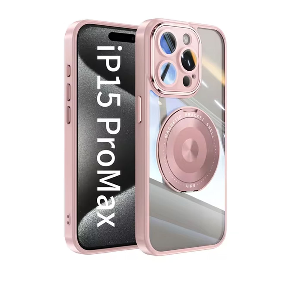 Case Iphone 15 Pro Max - Super Resistente - Pink