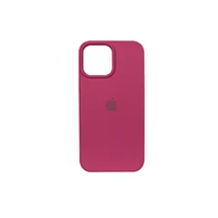 CASE DE SILICONA PARA IPHONE 13 COLOR VINO CLARO