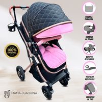 Coche Moisés «KENNEDY» Rosa